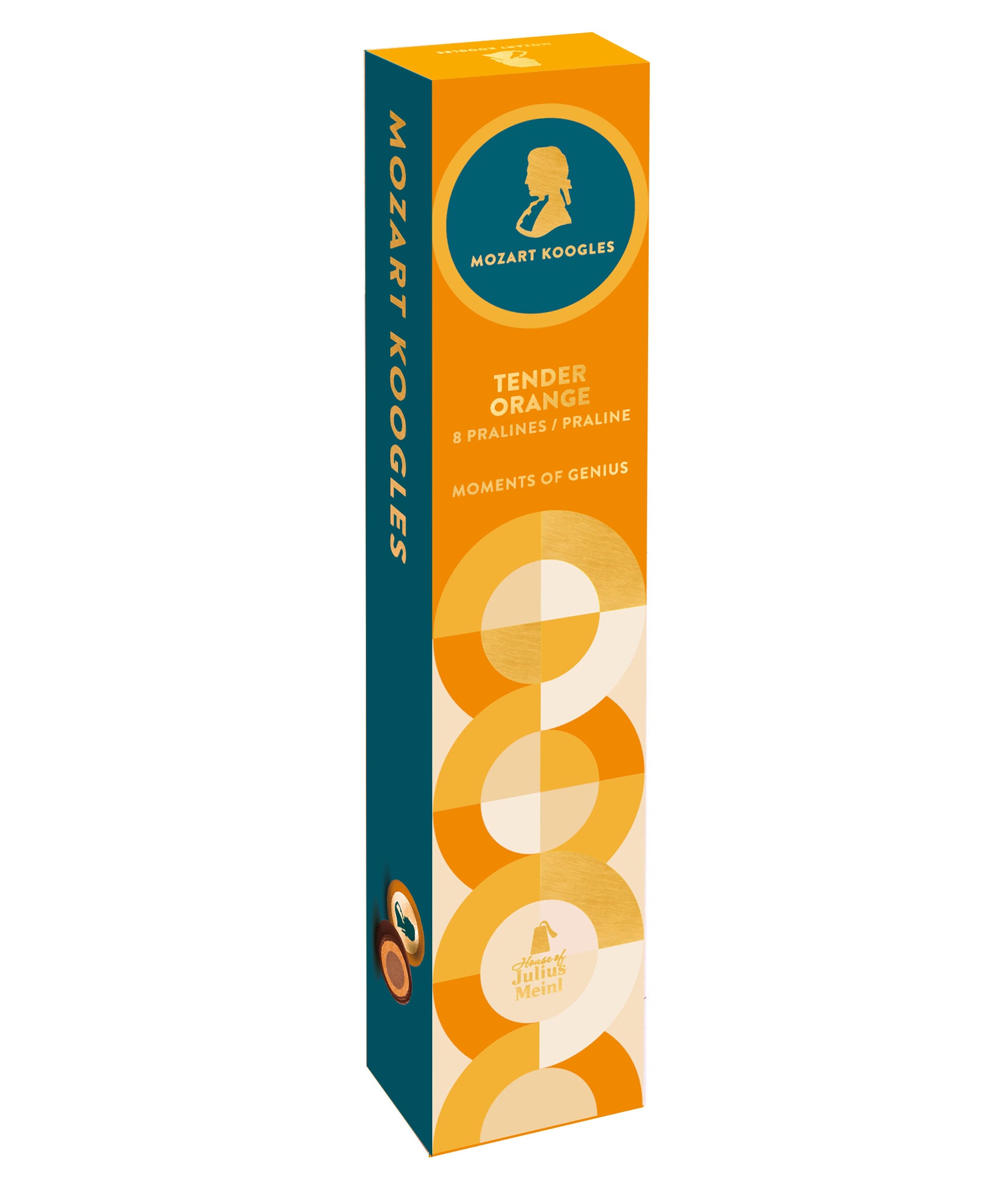 Mozart Koogles Baguette, 136g (8pcs) -  Tender Orange